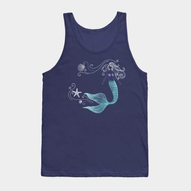 mermaid Tank Top by vita95gelman